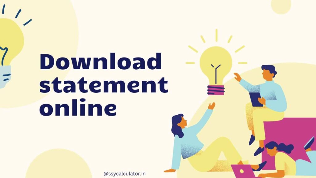  ssy statement download online
